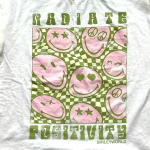 Smiley World XS Long Sleeve T-shirt, NWT